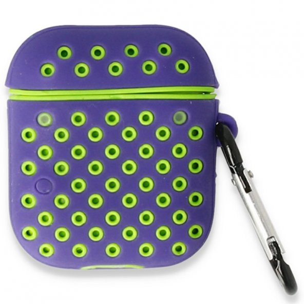 Apple Airpods 3. Nesil ile uyumlu Kılıf Delikli Koruyucu Silikon Kapak - 11