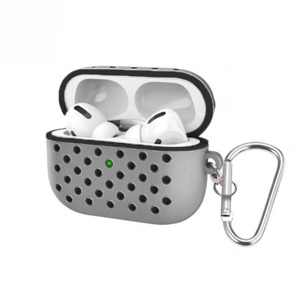 Apple Airpods 3. Nesil ile uyumlu Kılıf Delikli Koruyucu Silikon Kapak - 12