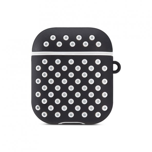 Apple Airpods 1. / 2. Nesil ile uyumlu Kılıf Delikli Koruyucu Silikon Kapak - 6
