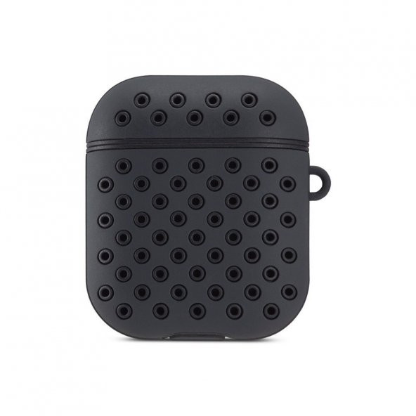 Apple Airpods 1. / 2. Nesil ile uyumlu Kılıf Delikli Koruyucu Silikon Kapak - 7