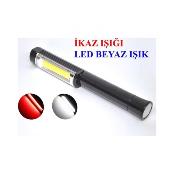 GNYONSTAR MIKNATISLI 3 FONKSİYONLU SÜPER COP LEDLİ FENER Q5 - 3