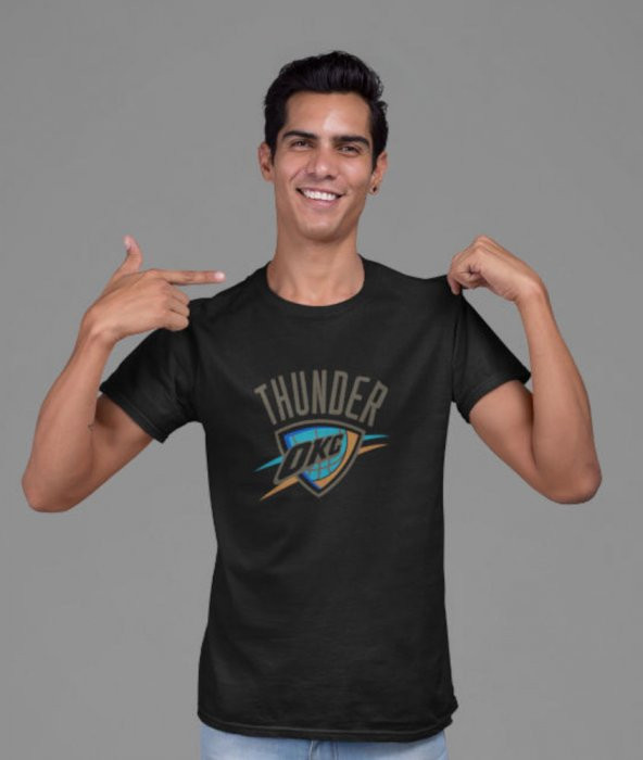 TST TEKSTİL NBA Oklahoma Thunder T-Shirt