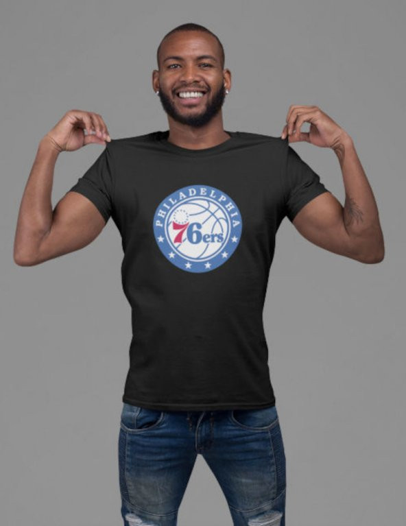 TST TEKSTİL   Philadelphia 76ers T-Shirt