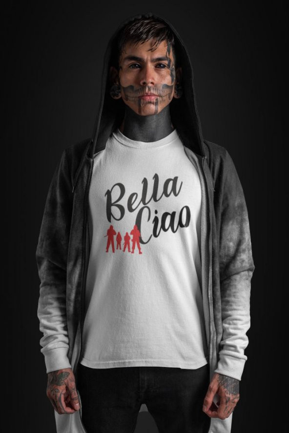 TST TEKSTİL La Casa De Papel Bella Ciao T-Shirt