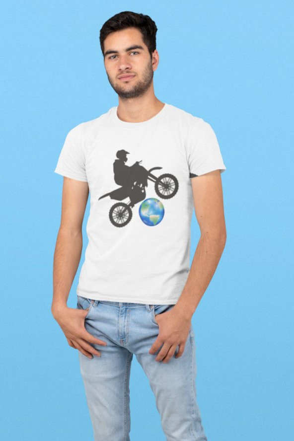 TST TEKSTİL Cross Country Motorcycle T-Shirt