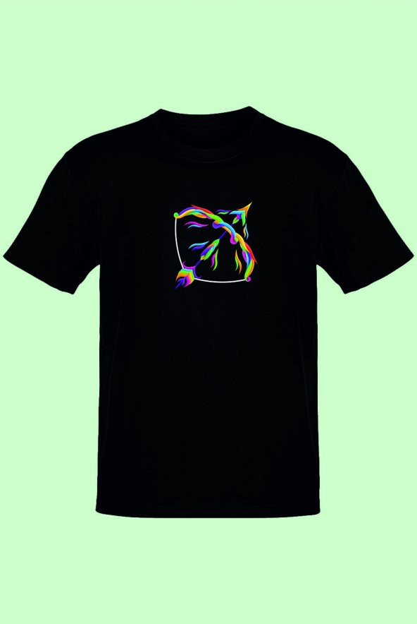 TST TEKSTİL Yay Burcu Renkli Sembol T-Shirt - 2