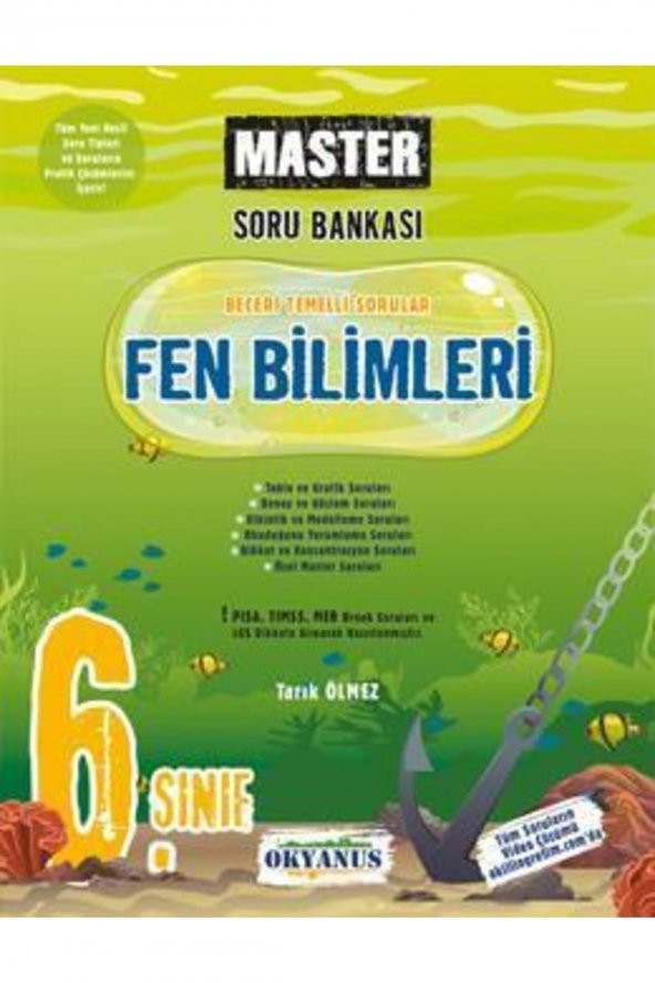 6. Sınıf Master Fen Bilimleri Soru Bankası