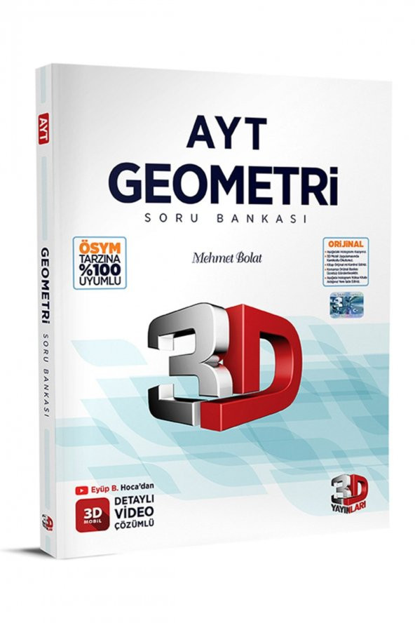 3d Ayt Geometri Soru Bankası 2023