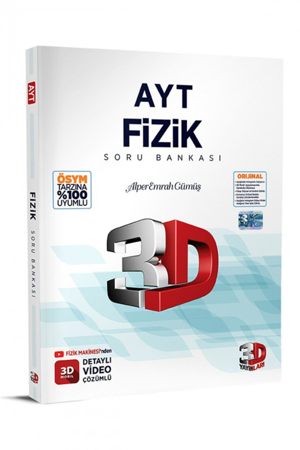 3d Ayt Fizik Soru Bankası 2023