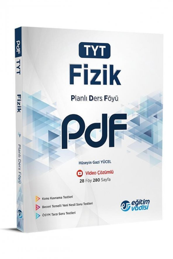 Eğitim Vadisi Tyt Fizik Pdf Planlı Ders Föyü 2023 - 1