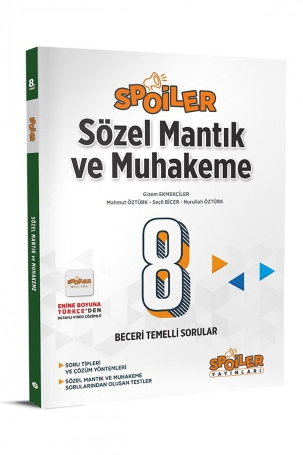 8.sınıf Sözel Mantık Ve Muhakeme Beceri Temelli Sorular