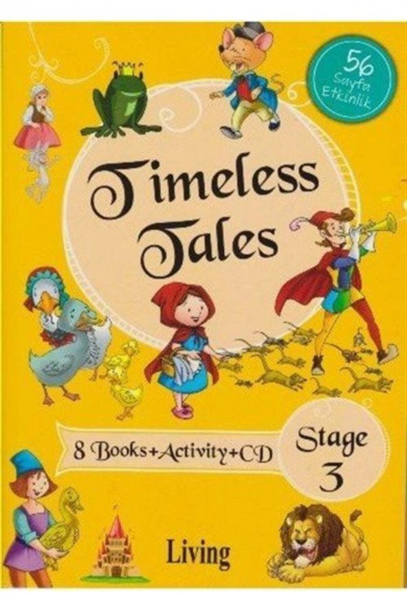 Timeless Tales / Stage 3 (8 Books+activity+cd)