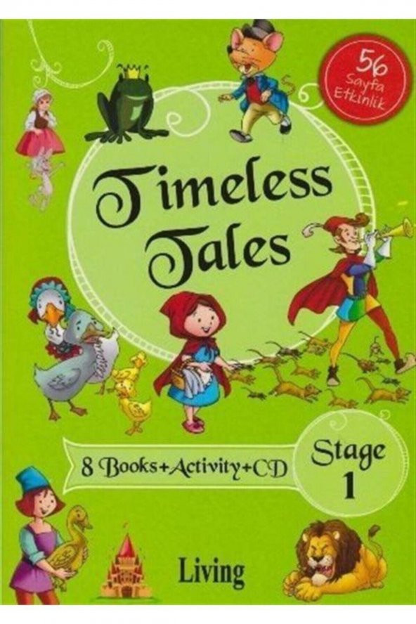 Timeless Tales / Stage 1 (8 Books+activity+cd)