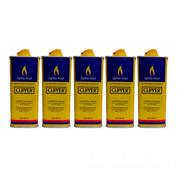 Clipper Çakmak Benzini 133 Ml 5 Adet - 2