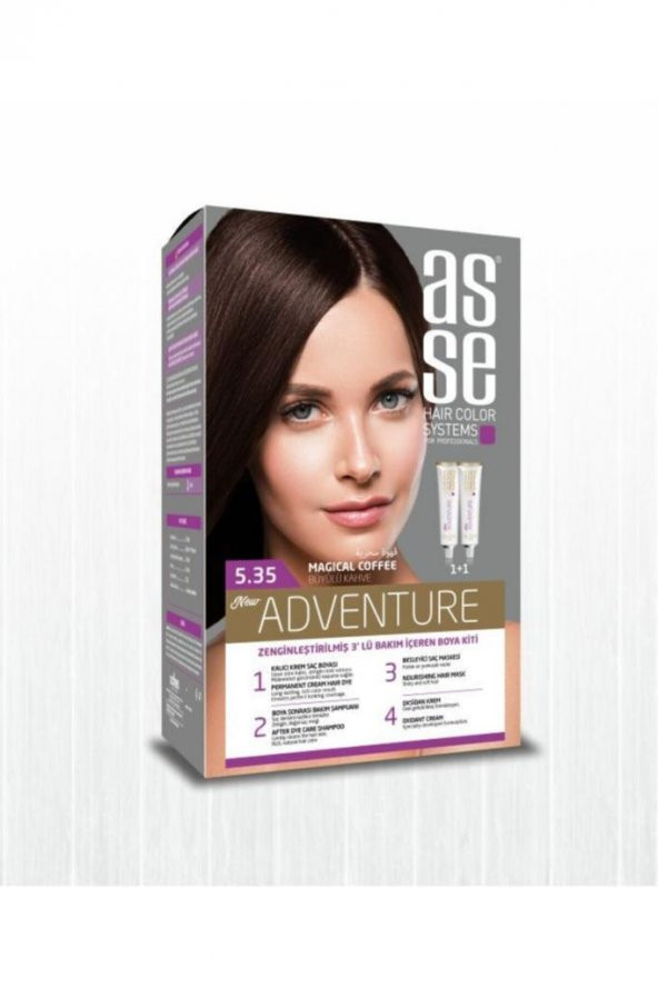 Asse Adventure Set Boya No:5.35 Büyülü Kahve