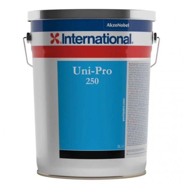 INTERNATIONAL UNİ-PRO 250 5L SİYAH ZEHİRLİ BOYA TEKNE YAT ANTIFOULING