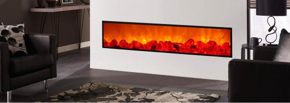 Dekoratif Yapay Şömine 150 X 35 X 17 CM Elektrikli Şömineler - 5