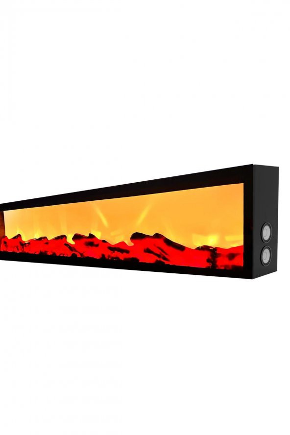 Dekoratif Yapay Şömine 150 X 35 X 17 CM Elektrikli Şömineler - 2