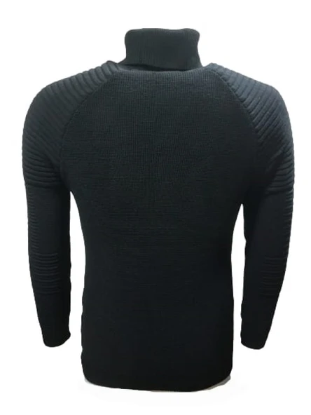 Ce-Ce 3508 Erkek Basic Tam Balıkçı Yaka Boğazlı Kazak - Resim 3