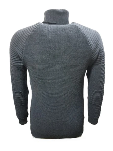 Ce-Ce 3508 Erkek Basic Tam Balıkçı Yaka Boğazlı Kazak - Resim 5