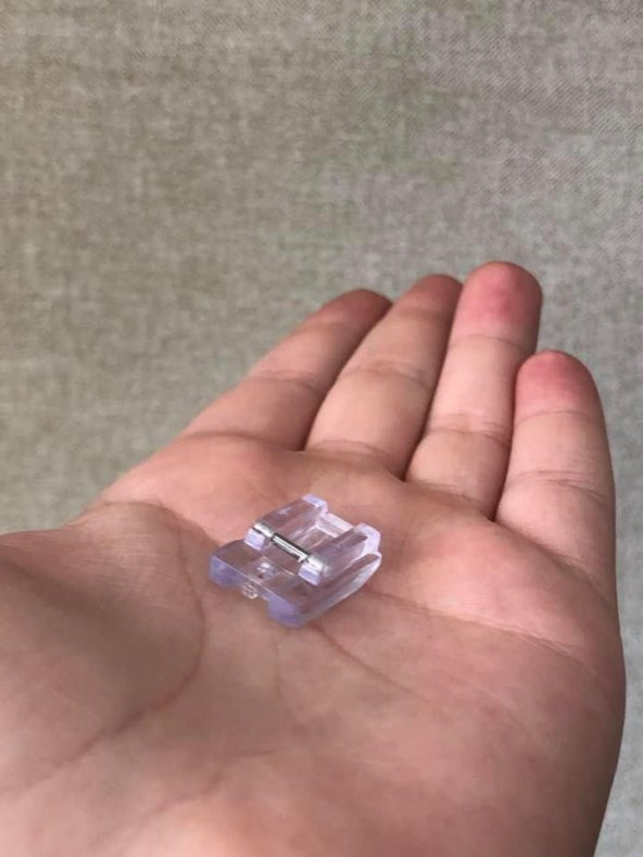 Görünmez Fermuar Dikiş Makinesi Baskı Ayağı 601 - Resim 4