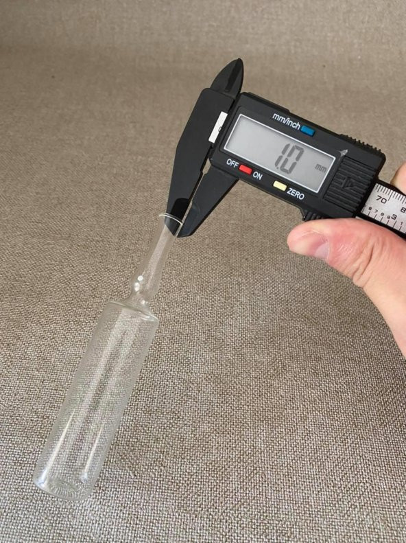 Mini Cam Şişe 112x22,5mm - Resim 7