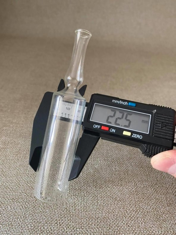 Mini Cam Şişe 112x22,5mm - Resim 5