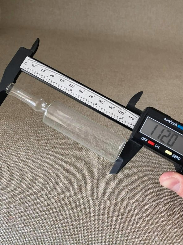 Mini Cam Şişe 112x22,5mm - Resim 6