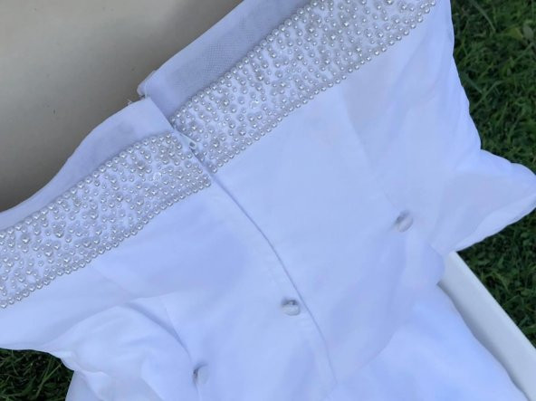 David’s Bridal Gloria Van Derbild Saten Vintage Tasarım Gelinlik Size 6 - 8