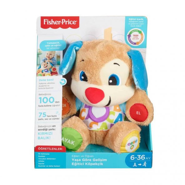 Fisher Price LnL Yaşa Göre Gelişim Eğtici Köpekçik Türkçe FPN79