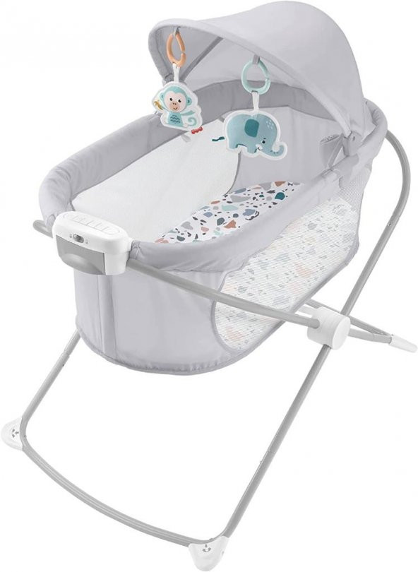 Fisher Price Katlanabilir, Müzikli ve Işıklı Soothing View Projeksiyon Beşiği GWD36