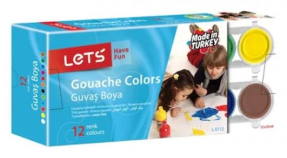 Lets Guaj Boya 25 ML 12 Renk L-5112