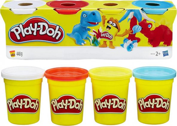 Play Doh 4lü Oyun Hamuru 448gr. B5517 - 4