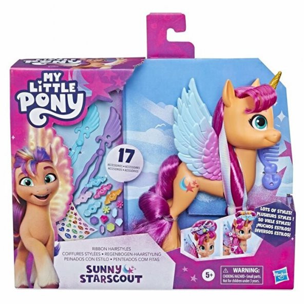 My Little Pony Kurdele Saç Tasarımlı Sunny F3873