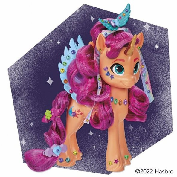 My Little Pony Kurdele Saç Tasarımlı Sunny F3873 - 3