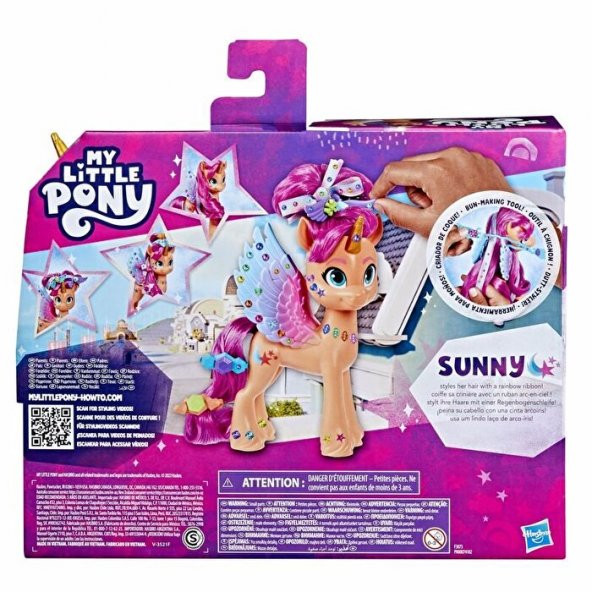 My Little Pony Kurdele Saç Tasarımlı Sunny F3873 - 9