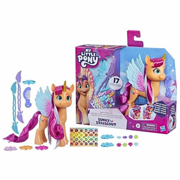 My Little Pony Kurdele Saç Tasarımlı Sunny F3873 - 12