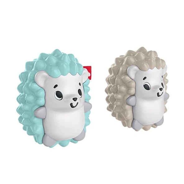 Fisher Price Eğlenceli Arkadaşlar Dişlik ve Çıngıraklar Kirpi İkizler GHL23 FXC22 - 3