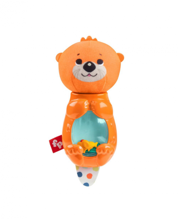 Fisher Price Eğlenceli Arkadaşlar Dişlik ve Çıngıraklar Su Samuru GHL23 FXC21 - 2