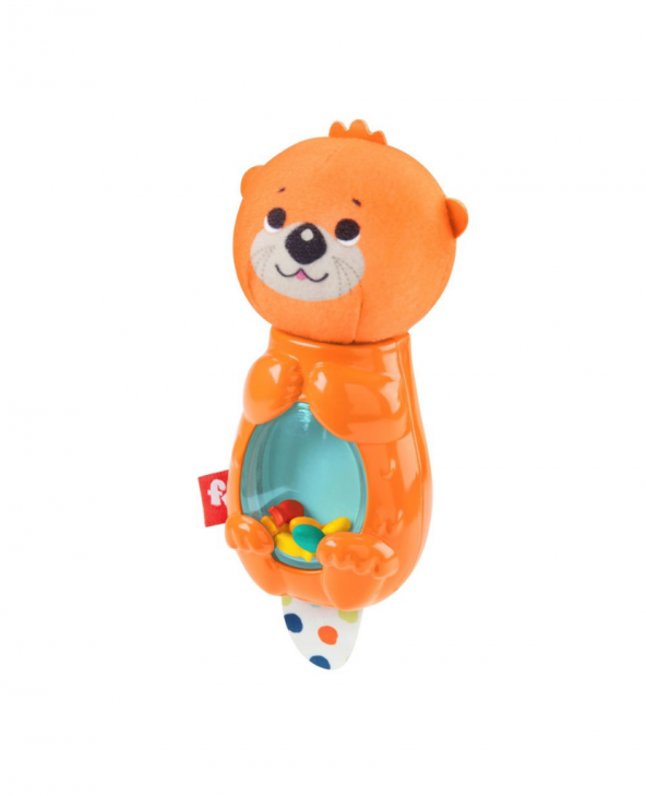 Fisher Price Eğlenceli Arkadaşlar Dişlik ve Çıngıraklar Su Samuru GHL23 FXC21