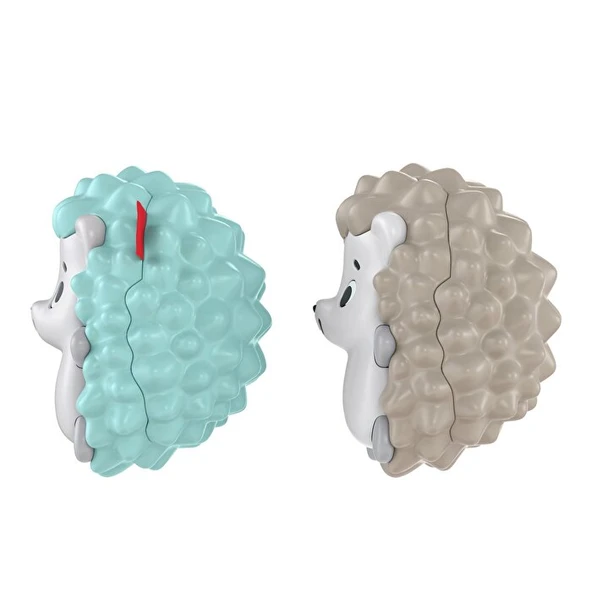 Fisher Price Eğlenceli Arkadaşlar Dişlik ve Çıngıraklar Kirpi İkizler GHL23 FXC22 - 5