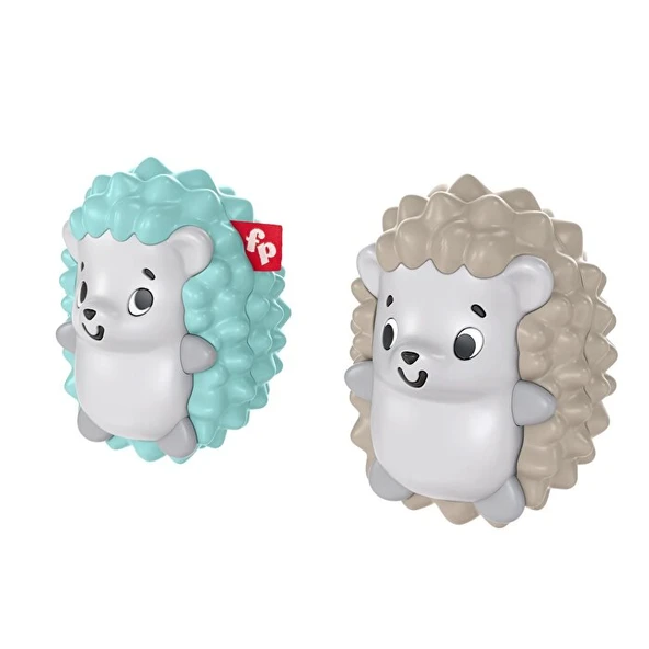 Fisher Price Eğlenceli Arkadaşlar Dişlik ve Çıngıraklar Kirpi İkizler GHL23 FXC22 - 6