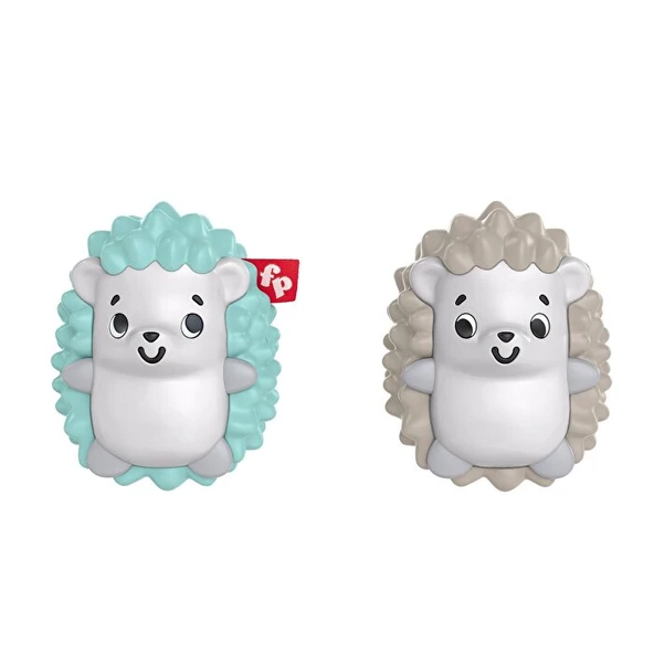 Fisher Price Eğlenceli Arkadaşlar Dişlik ve Çıngıraklar Kirpi İkizler GHL23 FXC22 - 4