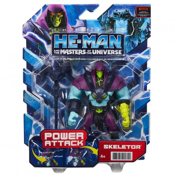 He-Man ve Masters of the Universe Aksiyon Figürü Serisi Skeletor HBL65-HBL67