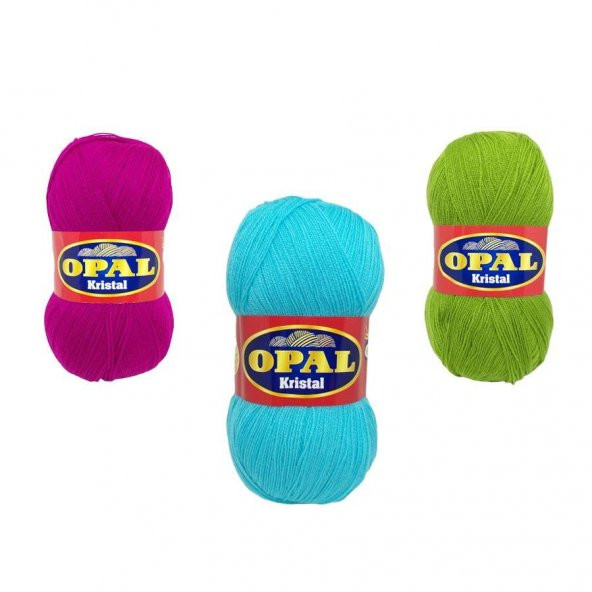 Opal Kristal Akrilik Lif İpi 100 Gr