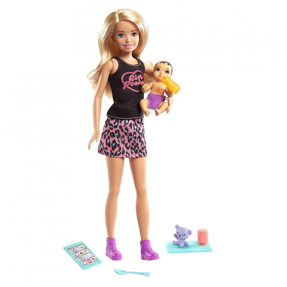Barbie Bebek Bakıcısı Skipper Bebek Serisi GRP10-GRP13