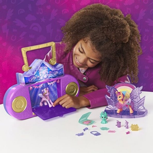 My Little Pony Müzikli ve Işıklı Mane Melody Oyun Seti F3867 - 12