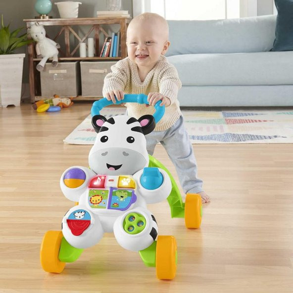 Fisher Price Melodili Yürüteç Zebra DLD80 - 5