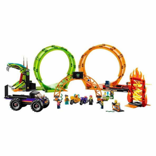 LEGO City Çift Çemberli Gösteri Arenası 60339 - 5