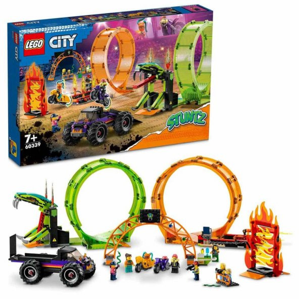 LEGO City Çift Çemberli Gösteri Arenası 60339 - 9